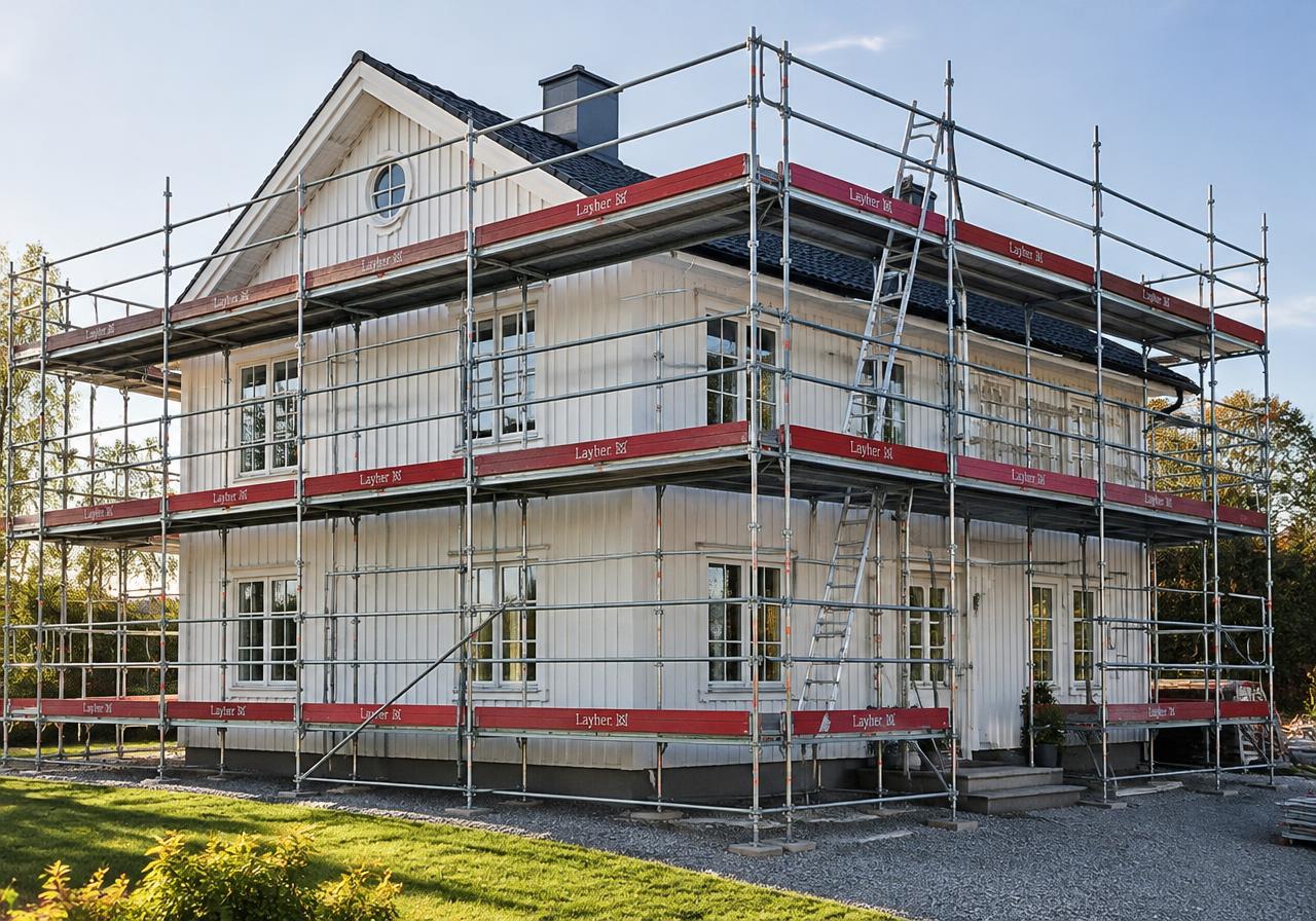 Villa med Libergs-ställning